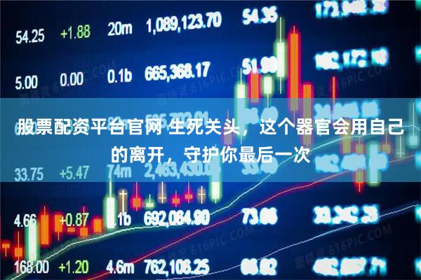 股票配资平台官网 生死关头，这个器官会用自己的离开，守护你最后一次